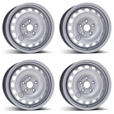 Produktbild von 4 Alcar Stahlfelgen 6.0Jx15 Zoll ET47 5x112 für Volkswagen Caddy 4er Satz