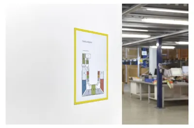 Obrázek produktu pro magnetoplan magnetické okénko Magnetofix, A3, žluté
