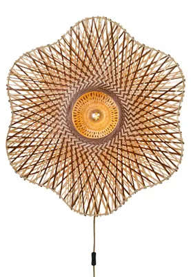 Image de GOOD&MOJO - Applique Madura - Naturelle - 87x87x87cm