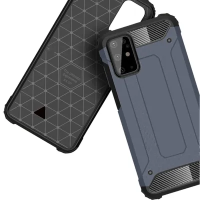 Obrázok produktu pre Hybridné puzdro Armor pre telefón Samsung Galaxy S20 Ultra, modré