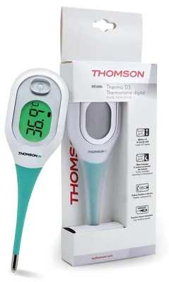 Obrázek produktu pro Digitální teploměr - pro miminka a děti - měření za 10 s - LCD displej s podsvícením