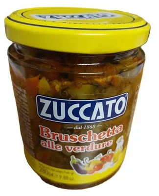 Produktbild von Zuccato - Bruschetta Alle Verdure Grigliata - perfekt für Antipasti - 280 g
