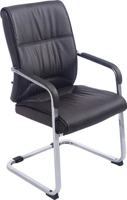 Produktbild von CLP Besucherstuhl XL Anubis mit Armlehne braun