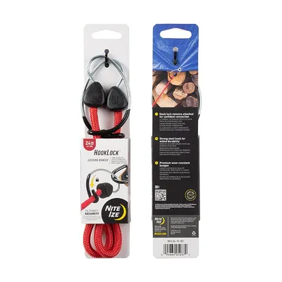Obrázek produktu pro Uzamykatelný gumicuk Nite Ize HOOKLOCK™ LOCKING BUNGEE Barva: Modrá
