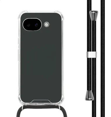Productafbeelding van imoshion Transparante Backcover met koord voor de Google Pixel 10a - Zwart