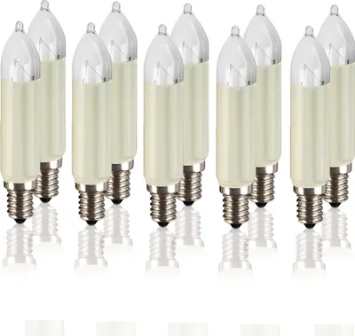 Produktbild von Ersatzkerzen 16V 4W, 10Stk E14, für 15 Brennstellen innen & außen 905007