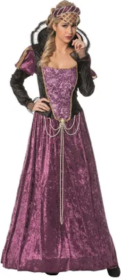 Produktbild von L3202630-40 lila Damen Rokoko Kleid Barock Kostüm Gr.40