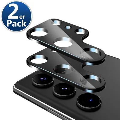 Produktbild von Samsung Galaxy S23 Ultra Kameraschutz Folie Kamera Schutz Glas Panzerglas - 2 Stück