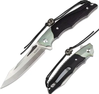 Zdjęcie produktu dla Składany nóż outdoorowy MASTERPIECE TO-35392 - czarny KP35392