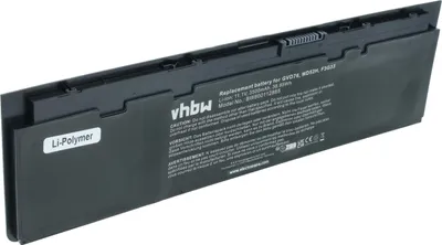 Produktbild von vhbw Akku Ersatz für Dell VFV59, NCVF0, WD52H, W57CV, 0W57CV, HJ8KP, 9C26T, 451-BBFW, GVD76, 451-BBFX für Notebook (3500 mAh, 11,1 V, Li-Ion)