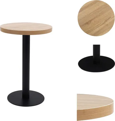 Produktbild von vidaXL Bistrotisch Hellbraun 50 cm MDF -  Esstische