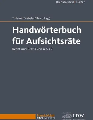 Produktbild von Handwörterbuch für Aufsichtsräte