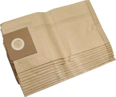 Produktbild von vhbw 10x Staubbeutel kompatibel mit Kärcher 3501, 2000 E, 3500 E, NT 14/1 Classic, NT 14/1 Eco, NT 14/1 Eco Advanced Staubsauger - 27cm x 27cm braun