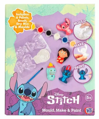 Immagine prodotto di Realizzate e colorate la vostra figura di Stitch