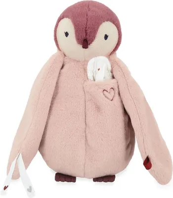 Image de Kaloo - Jouet pingouin qui s'embrasse, rose Rose, taille unique