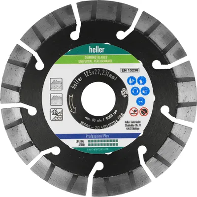 Produktbild von Heller Tools Diamond Blade Universal Performance 115 x 22,23