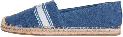 Produktbild von Tommy Hilfiger Damen Espadrilles Webbing aus Canvas, Blau (Denim), 42