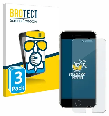 A product image showing the packaging for a screen protector and a representation of the screen protector on a phone.