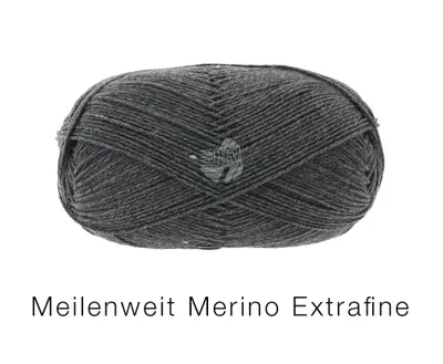 Produktbild von Meilenweit 100 Merino Extrafine Uni 2403 | Anthrazit