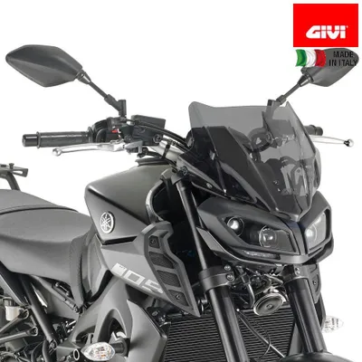 Image de Pare-brise fumé GIVI 28 x 36,5 cm pour YAMAHA MT-09