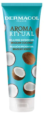Produktbild von Dermacol Duschgel Brazilian Coconut, 250 ml - Exotisches Dufterlebnis mit Kokosnuss