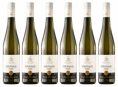 Produktbild von Weißburgunder trocken - Weißwein vegan - Weingut Kuntz (6x0,75l)