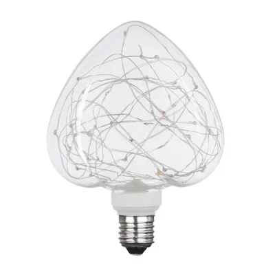 Produktbild von XQ-lite LSO-04041 LED Leuchtmittel STARRY herzförmig E27 1,5W color, 1,5 W, E27, 15000 h