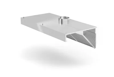 Obrázek produktu pro HENDI Nástěnný odsavač par, úhlový, Profi Line, bez osvětlení, 1000x700x(V)450mm