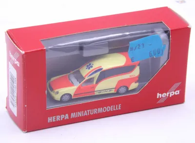 Produktbild von Herpa 046275 Mercedes-Benz Binz A 2003 Rettungswagen 1:87 in
