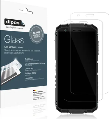 Image de 2x Protection ecrán pour Doogee Fire 3 Outdoor Verre souple Film Protecteur 9H dipos