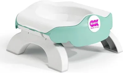 Produktbild von Famanu Toilettensitz und Reise-Toilettenstuhl - Azuurblauw