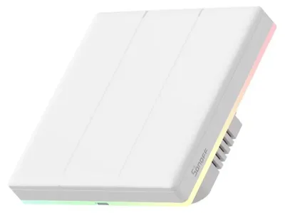 Obrázok produktu pre Inteligentný dotykový nástenný vypínač Wi-Fi Sonoff TX T5 3C, 3-kanálový