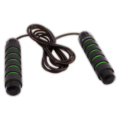 Produktbild von Lacers Petrolline Springseil–Verstellbares Fitness-Springseil grün-275cm Profi-Springseil für Cardio, CrossFit, Boxen & Training/rutschfeste Griffe