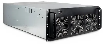 Immagine prodotto di Inter-Tech Mining-Rack 4W2 4HE 6 x 120 mm Lüfter