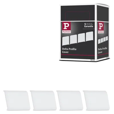 Produktbild von Paulmann LED Strip Profil Delta Cover 4er Set