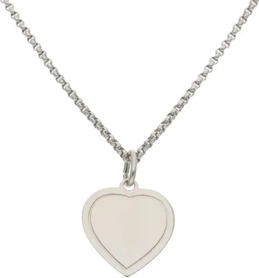 Produktbild von JuwelmaLux Anhänger 925 Sterling Silber Gravurplatte Herz JL16-02-0424
