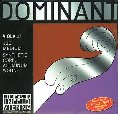 Obrázok produktu pre Thomastik Dominant 136 A Viola 4/4 Medium Struny pre violu