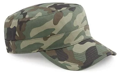 Produktbild von Beechfield B33 | Camo Army Cap / Kappe / Mütze - Farbe: Jungle Camo - Größe: One Size