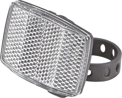 Image de Réflecteur pour vélo de montagne, avec support, blanc, noir, taille L