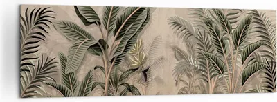 Produktbild von Bild auf Leinwand - Leinwandbild - Einteilig - Wald Blatt Baum - 160x50cm - Wand Bild - Wanddeko - Wandbilder - Leinwanddruck - Bilder - Wanddekoration - Leinwand bilder - Wandbild - AB160x50-5101