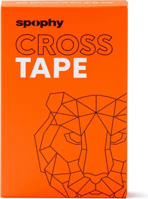 Produktbild von Spophy Cross Tape, 5,2 x 4,4 cm - 40 ks