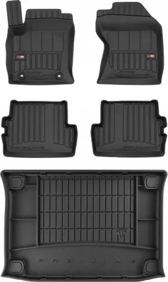 Produktbild von 3D SET Gummimatten und Fußmatten Ford Focus Mk1 Fließheck 1999-2006
