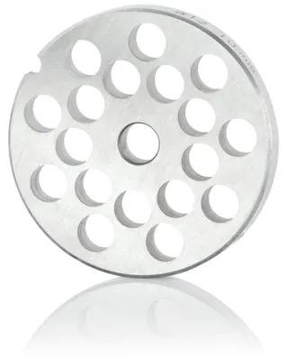 Lochscheibe ø 10 mm, Edelstahl, für Fleischwölfe ø 7 cm