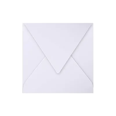 Zdjęcie produktu dla Koperty Clairefontaine w kolorze liliowym, 140 x 140 mm, gramatura 120 g, 20 sztuk
