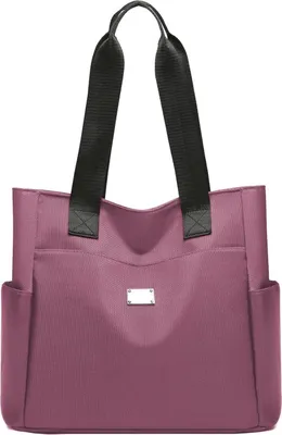 Produktbild von Damen Umhängetasche Nylon Schultertasche Groß Wasserdicht Reißverschluss