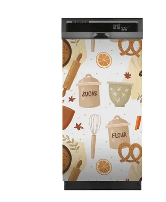 Produktbild von Magnete Dekorative 45x80 cm Küche Magnetmatte Spülmaschine - Backen Schokolade Kuchen