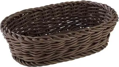 Produktbild von APS 50627 Korb PROFI LINE, Polypropylen, 19 x 12 cm, Höhe 6 cm, braun
