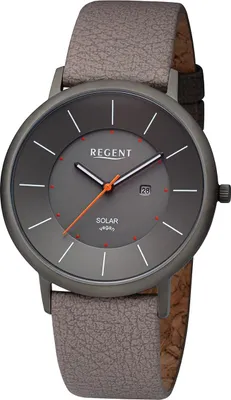 Image de Regent Solaruhr Stahl Uhrband Vegan BA-723
