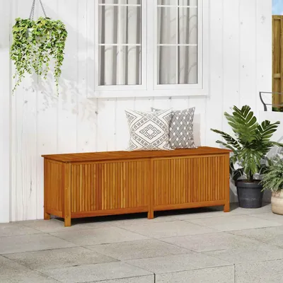 Produktbild von vidaXL Zahradní úložný box 175x50x58 cm Masivní dřevo Akácie