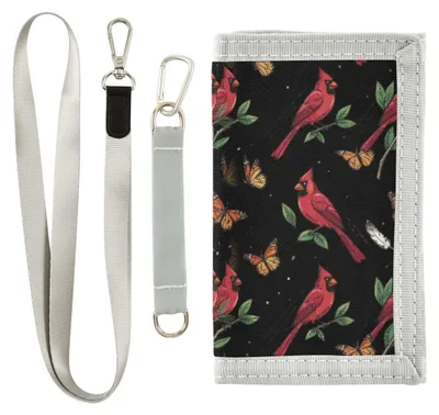 Obrázok produktu pre Portfólio z nylonu Cordura s motívom vtákov